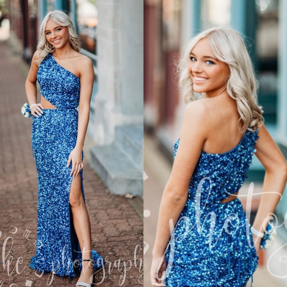 Blue long dress 
Amarra size 0